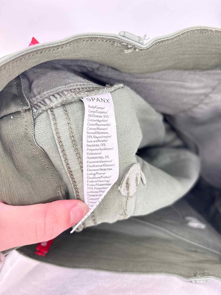 Size L SPANX Olive Pants