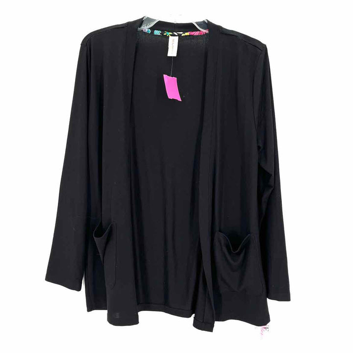 Size L HUE Black Knit Pajamas