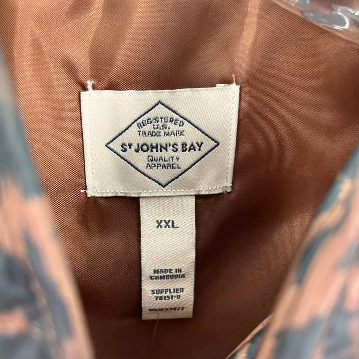 Size XXL Brown Print Vest