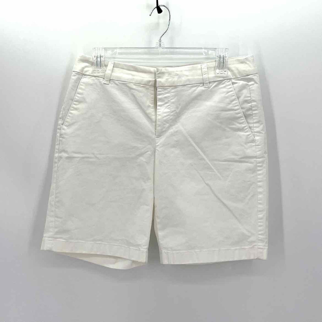 Size 8 J Crew White Shorts