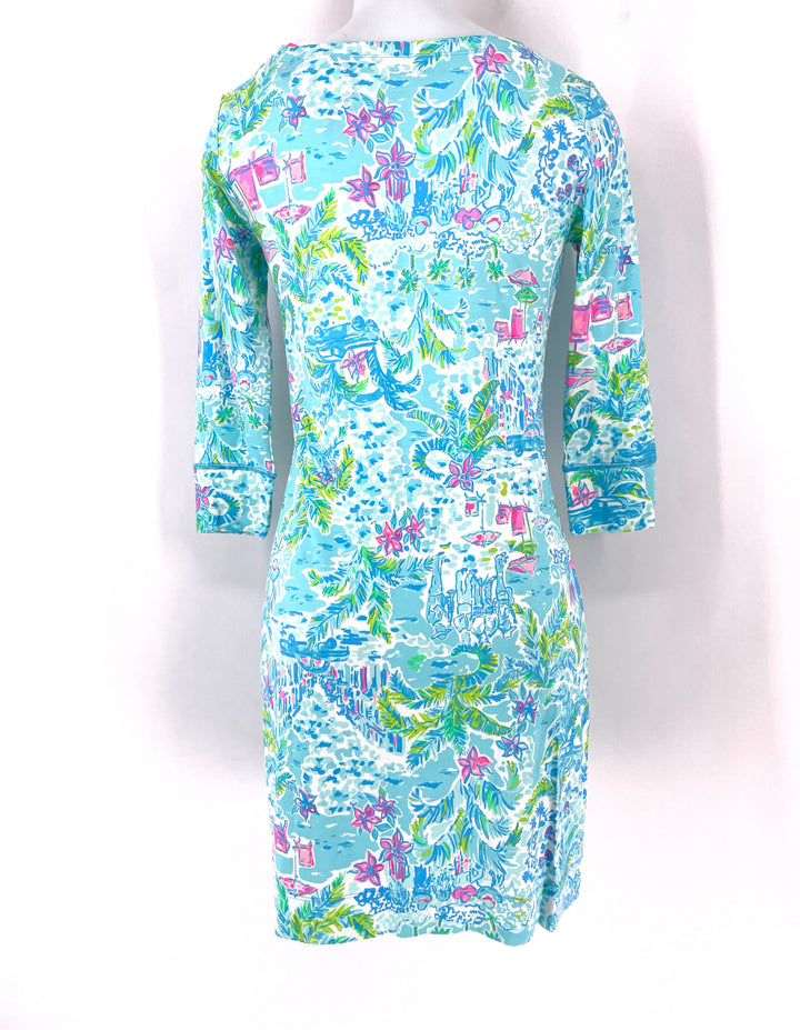 Size S Lilly Pulitzer Blue Dress