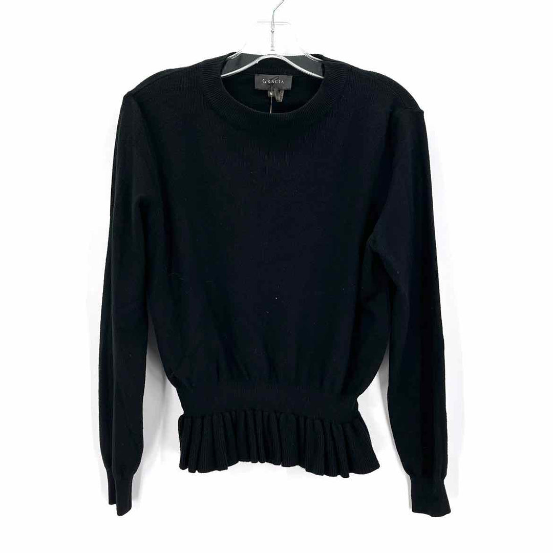 Size M GRACIA Black Sweater