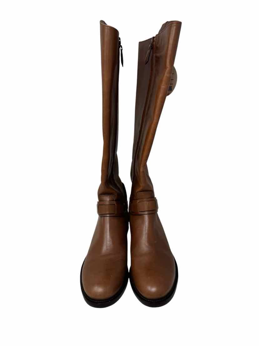 Shoe Size 8 Tory Burch Brown Leather Boots