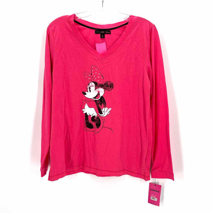 Size XL DISNEY Hot Pink Shirt