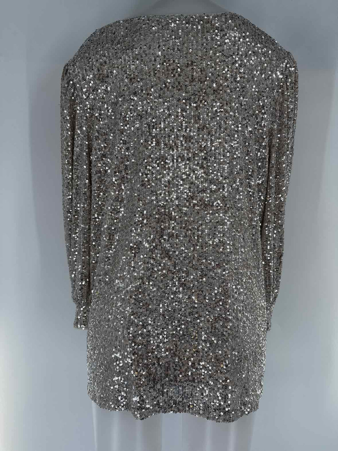 Size 3X CABLE & GAUGE Silver Shirt