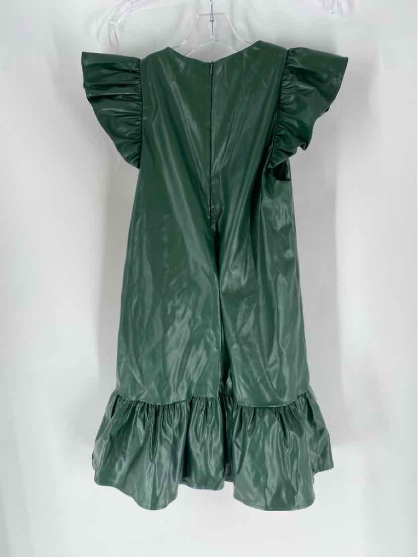 Size S FABRIK Green PATENT Dress