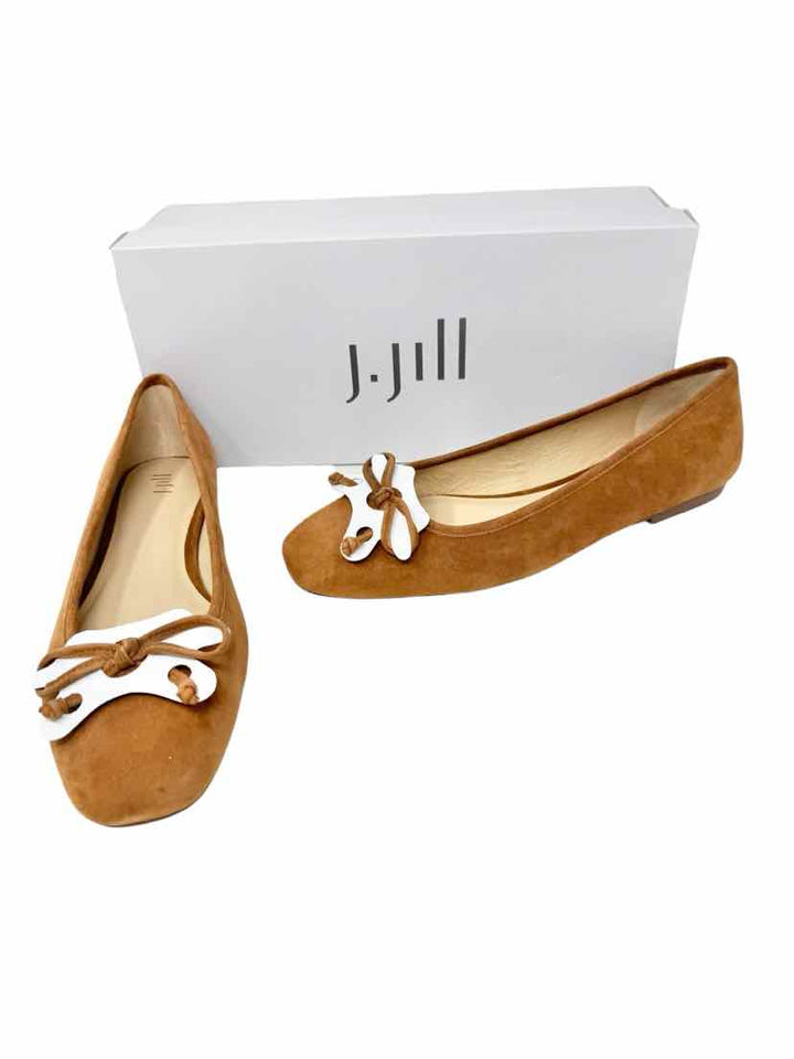Shoe Size 9.5 J JILL Tan Suede Flats
