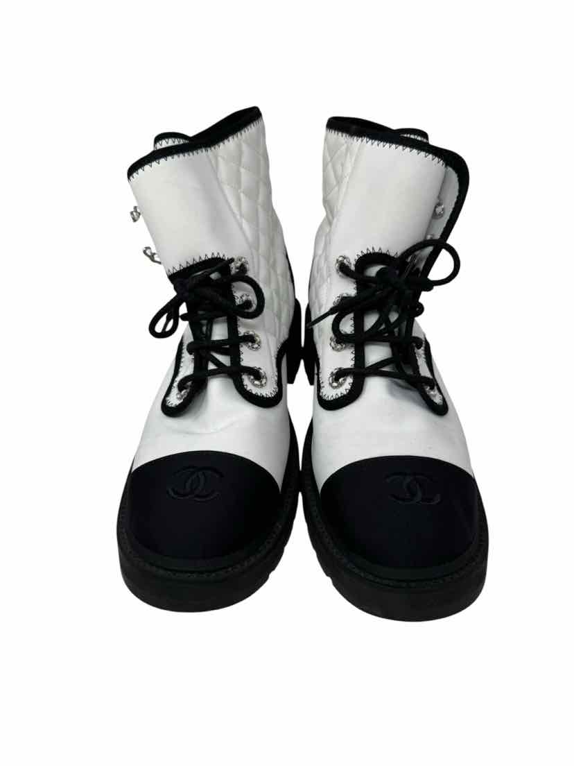 Shoe Size 42 Chanel White Luxury - Boots