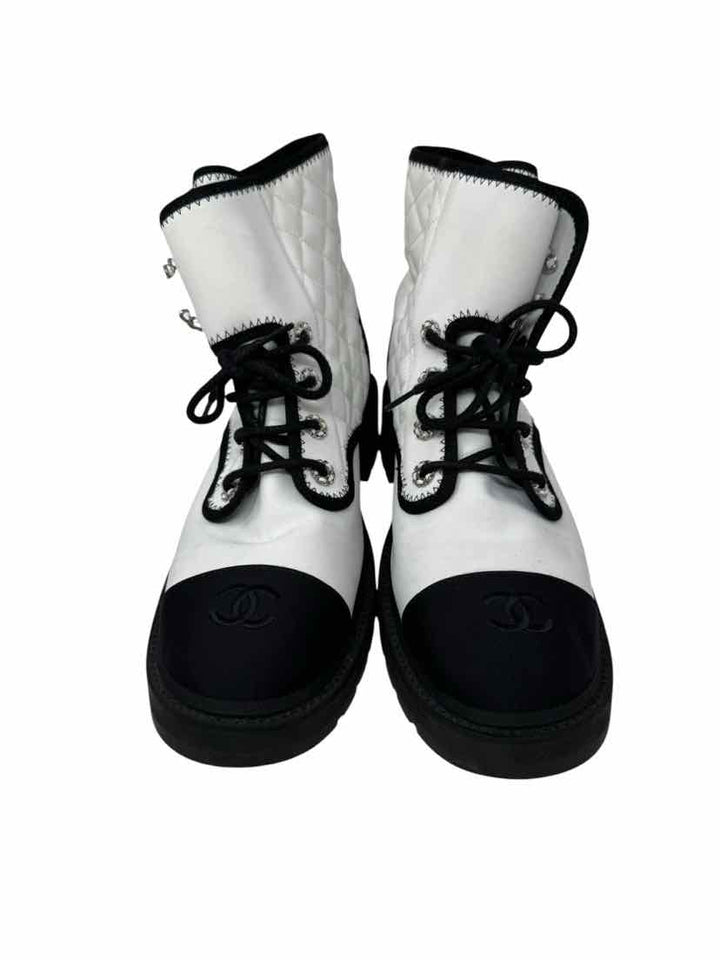 Shoe Size 42 Chanel White Luxury - Boots