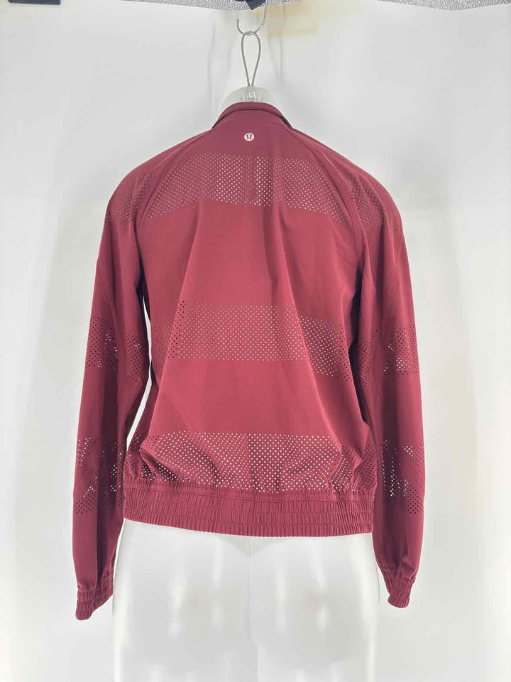 Size 2 Lululemon Burgundy Jacket