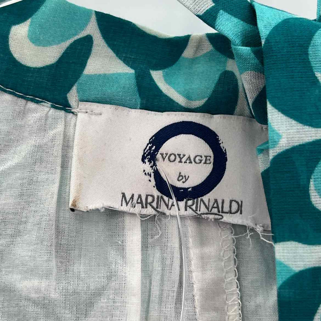 Size L/XL MARINA RINALDI Green Dress