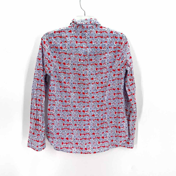 Size 6 J Crew Multi-Color Shirt