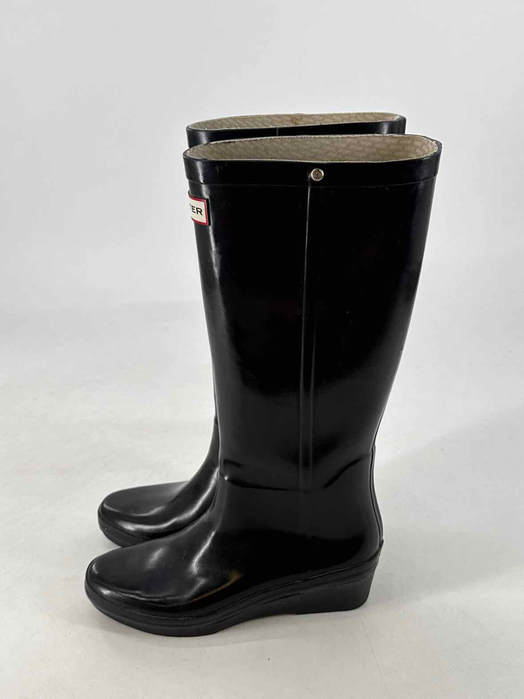Shoe Size 7 Hunter Black Boots