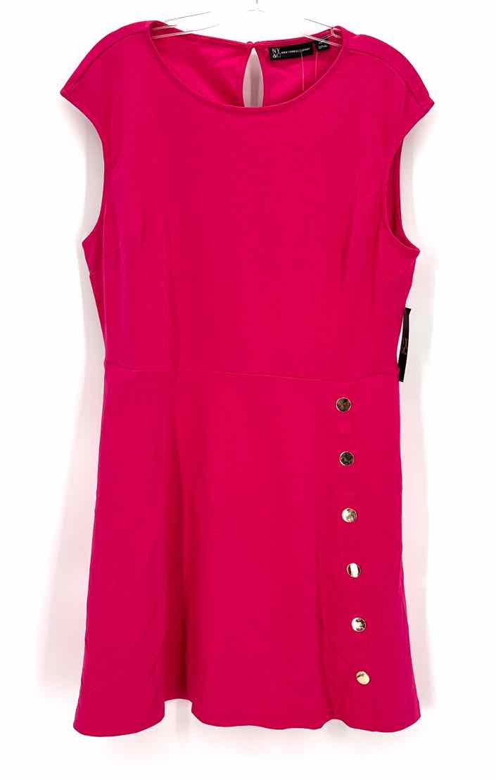 Size XL NY & CO Hot Pink Dress