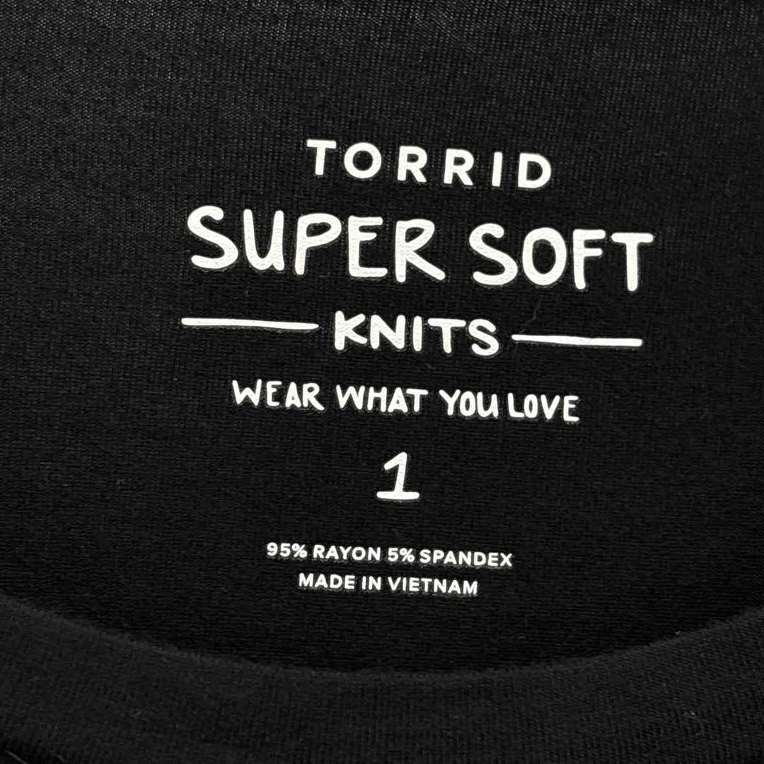 Size 1 Torrid Black Dress