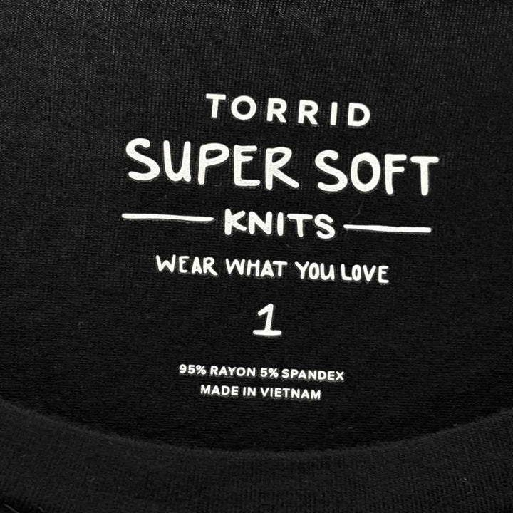 Size 1 Torrid Black Dress