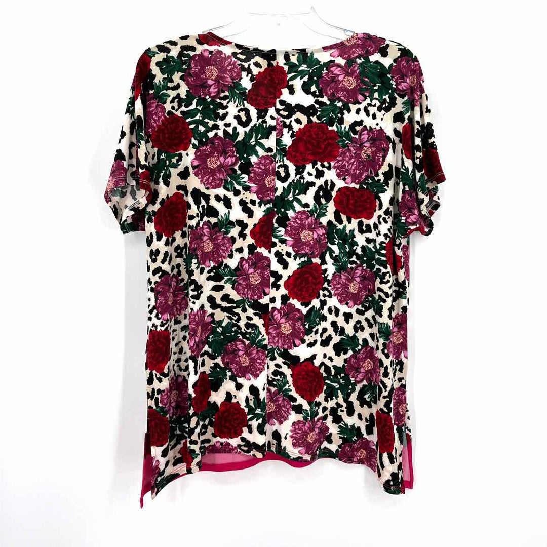 Size M JM COLLECTION Multi-Color Shirt
