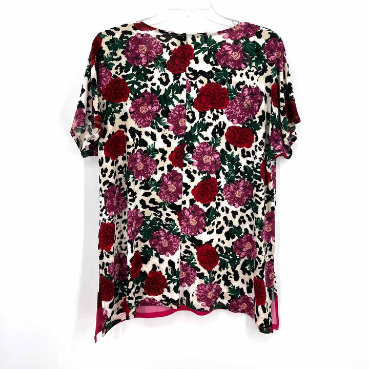 Size M JM COLLECTION Multi-Color Shirt
