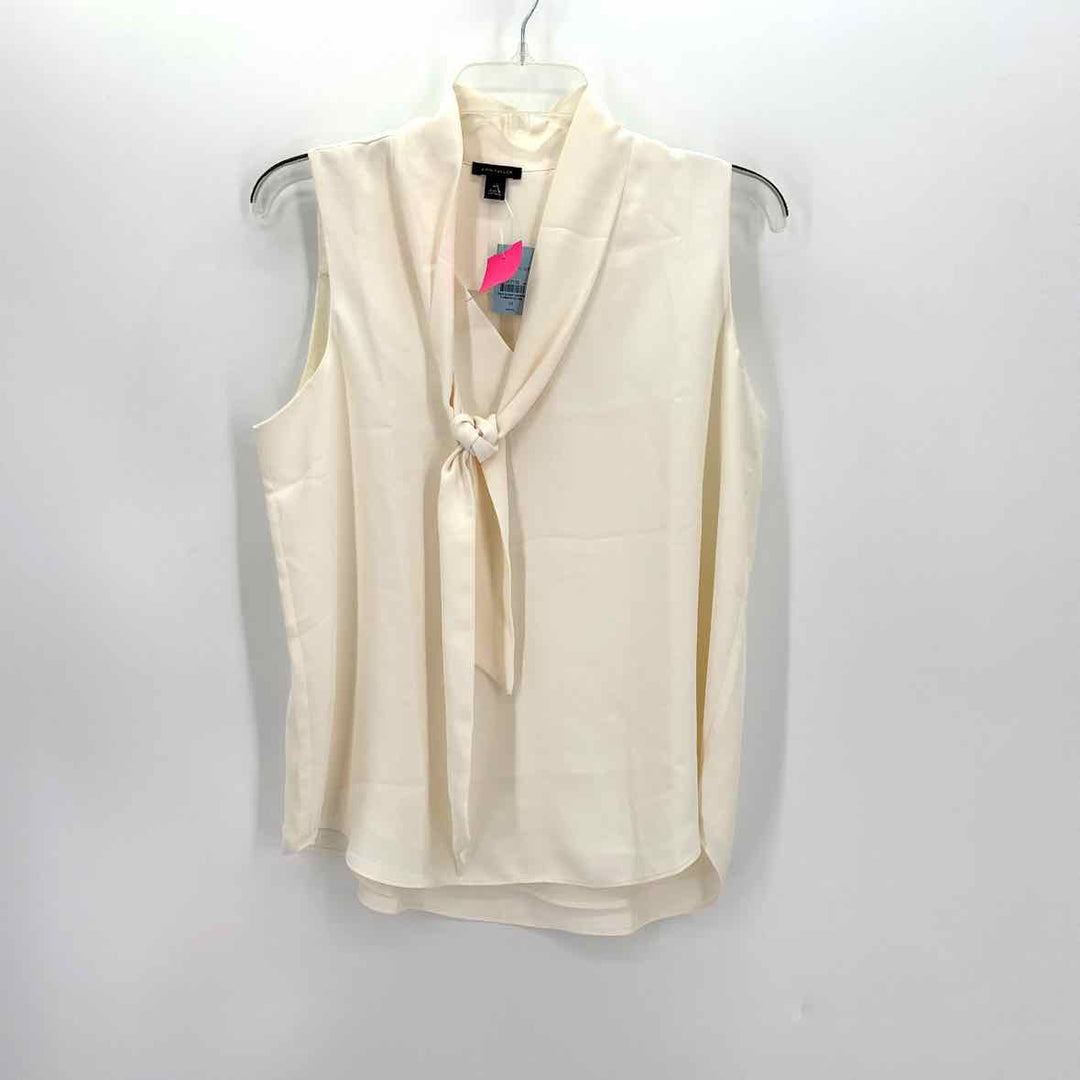Size M Ann Taylor Ivory Shirt