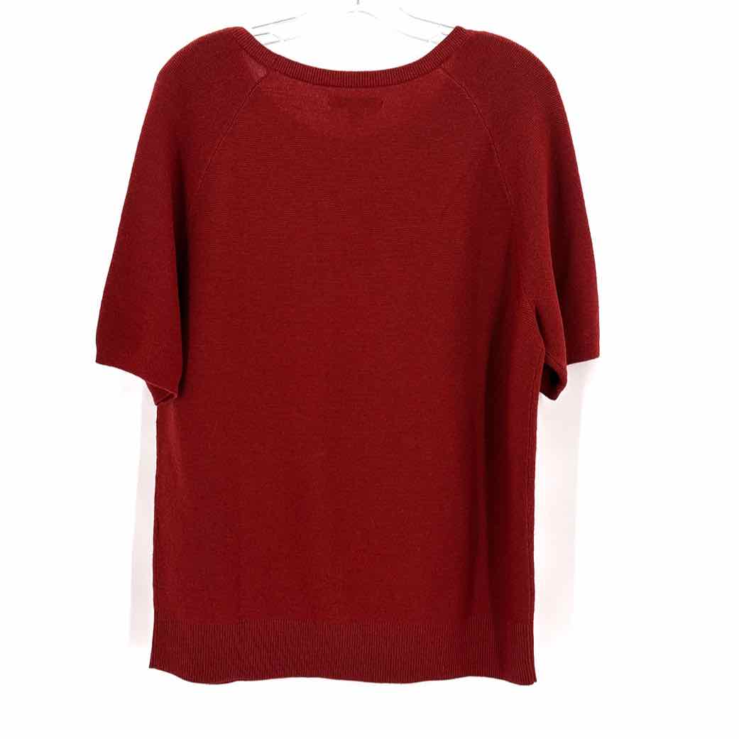 Size L 41 HAWTHORN Burgundy Sweater