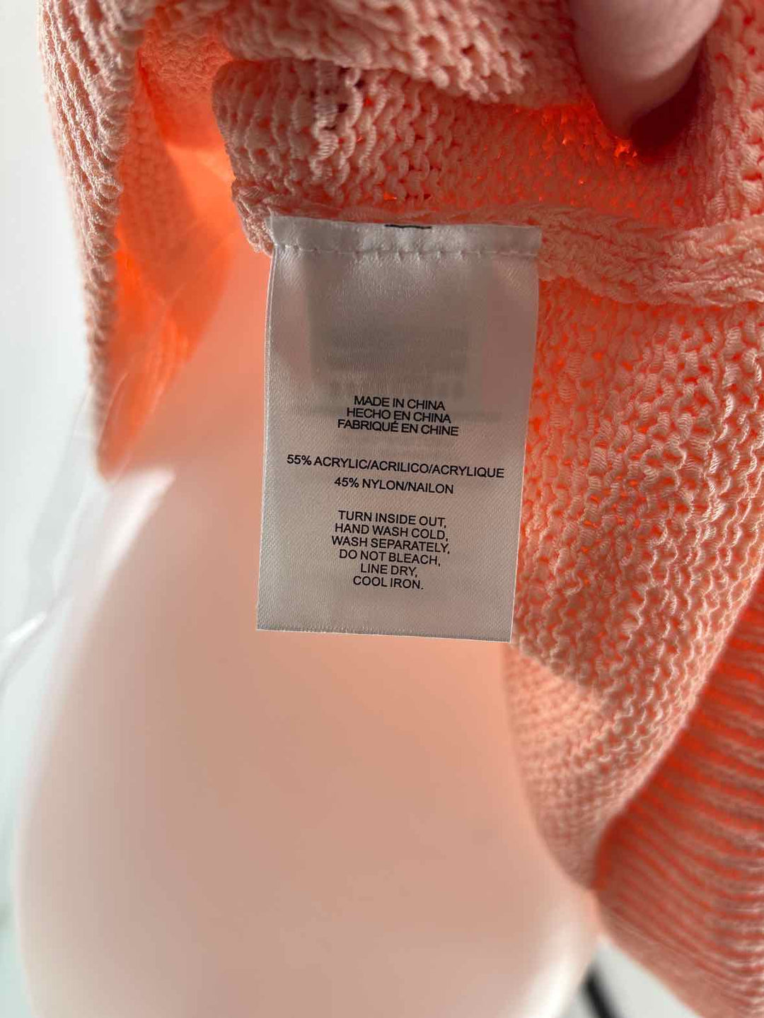 Size XL Jones New York Peach Shirt