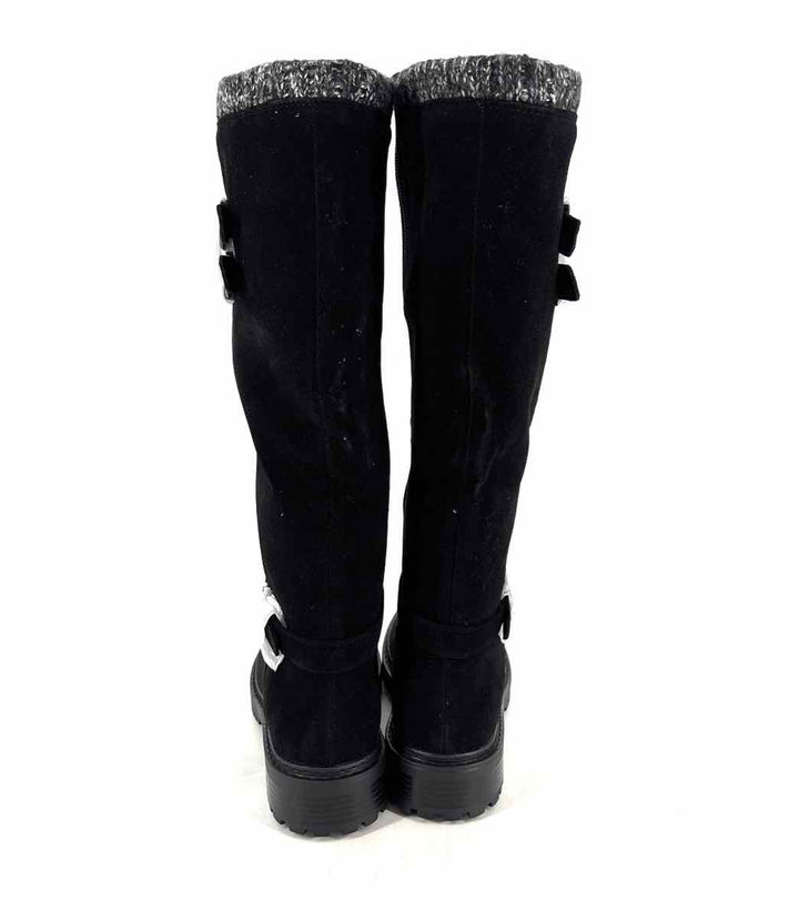 Shoe Size 9 JUST FAB Black Boots