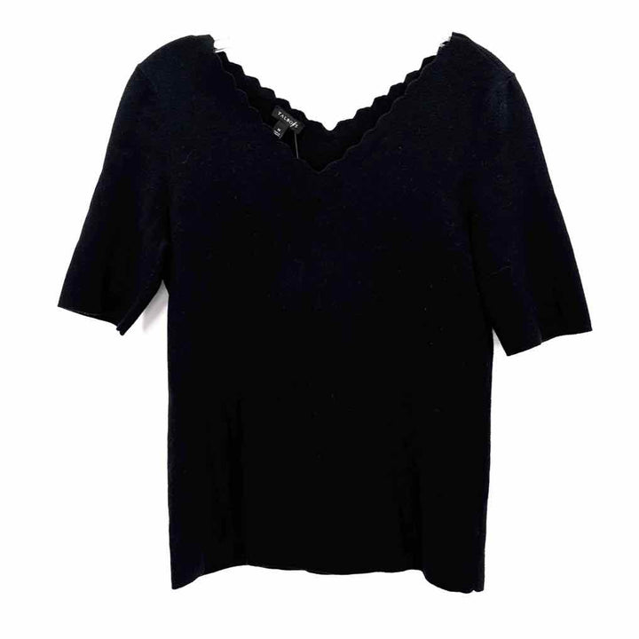 Size M Talbots Black Shirt