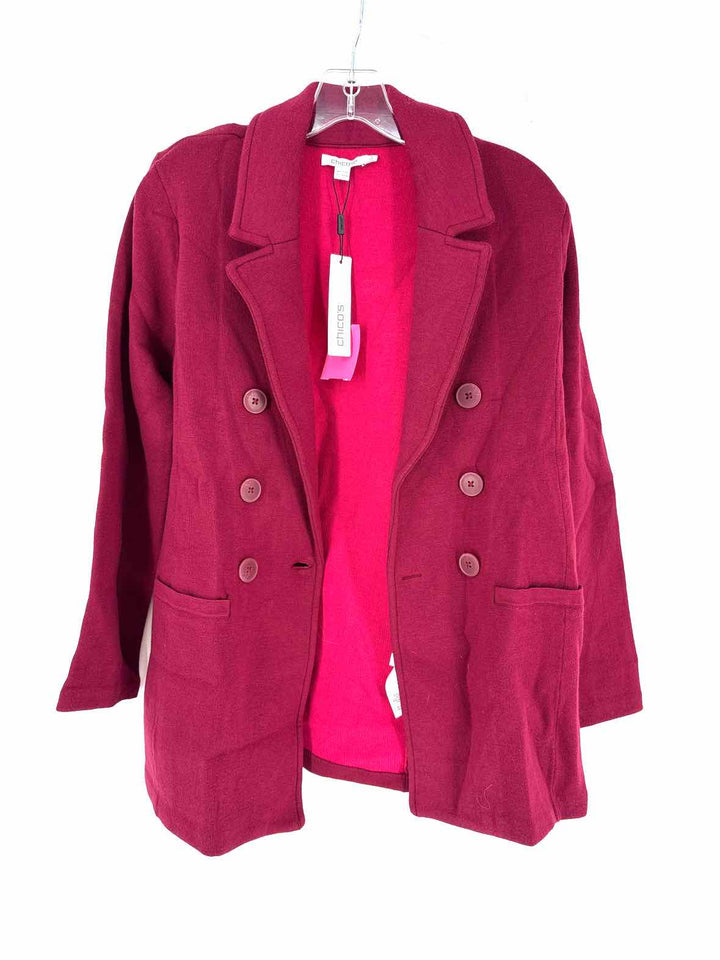 Size M Chico's Plum Sweater