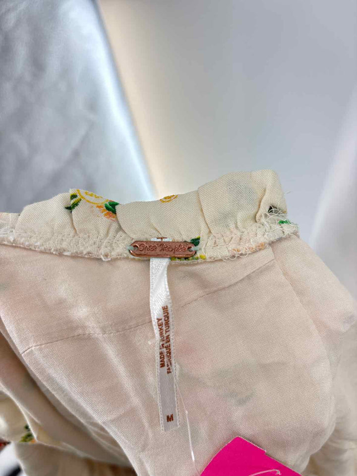 Size M FREE PEOPLE Cream Dress