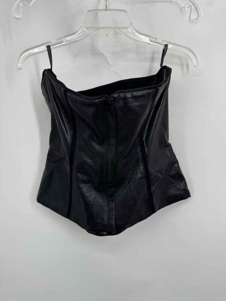 Size 12 White House Black Market Black Shirt