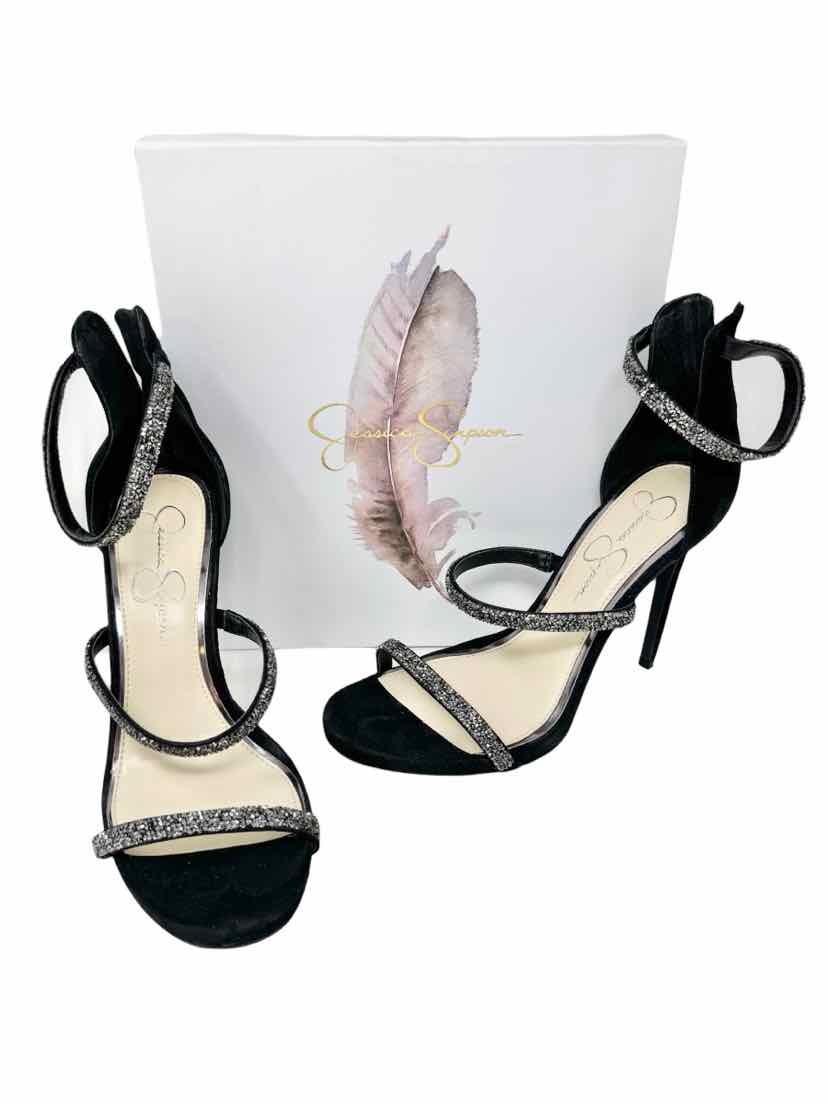Shoe Size 9.5 Jessica Simpson Black Sandals