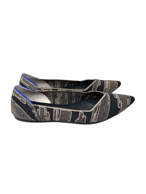 Shoe Size 9.5 ROTHY'S Gold Flats