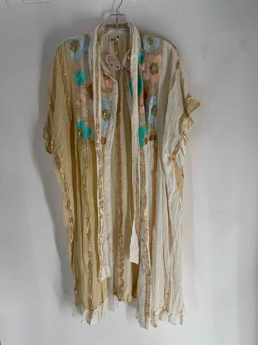 Size 1X Beige Dress