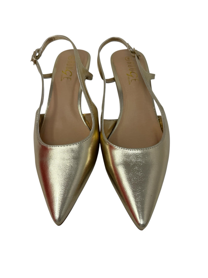 Shoe Size 8 ROUGE Gold Pumps