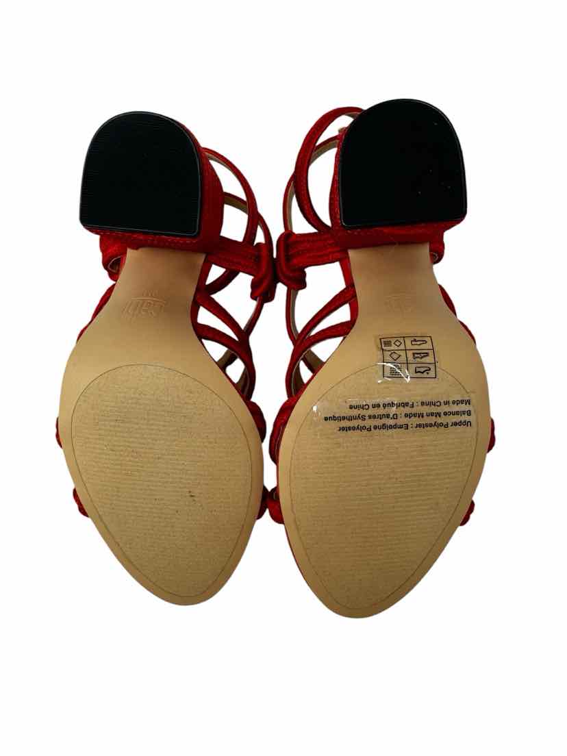 Shoe Size 8 CABI Red Sandals