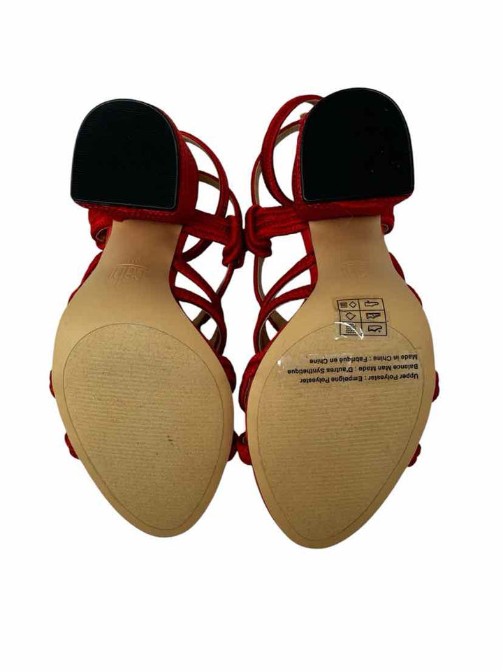 Shoe Size 8 CABI Red Sandals