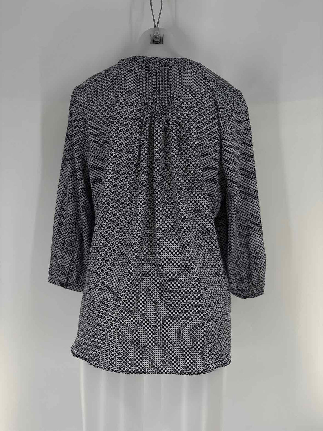 Size S NYDJ Navy Print Shirt