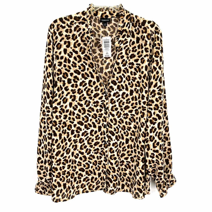 Size 18/20 Torrid Cream Shirt