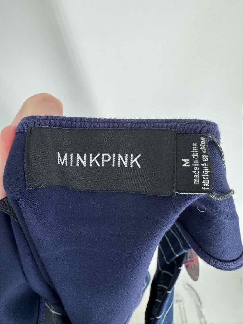Size M MINK PINK Navy Print Dress