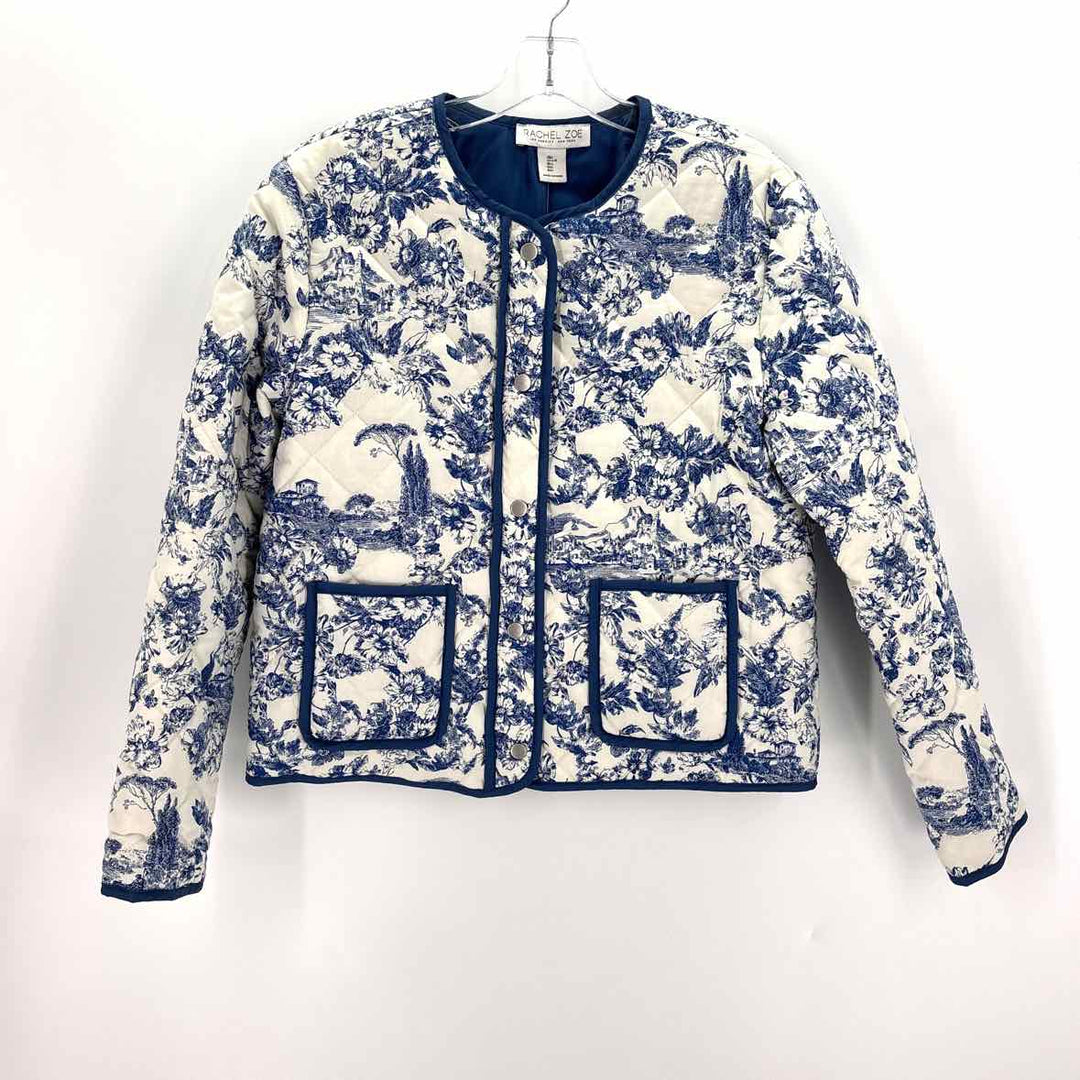 Size L RACHEL ZOE Multi-Color Quilted Jacket