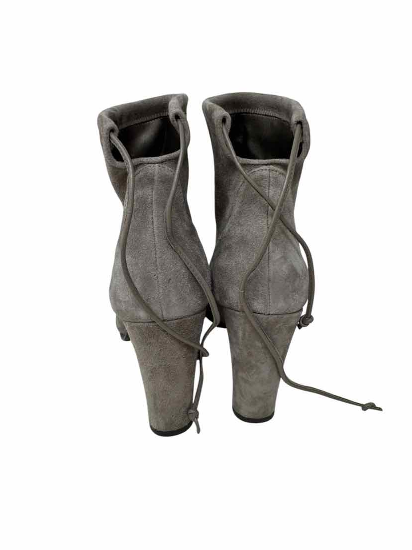 Shoe Size 7.5 Stuart Weitzman Gray Suede Boots