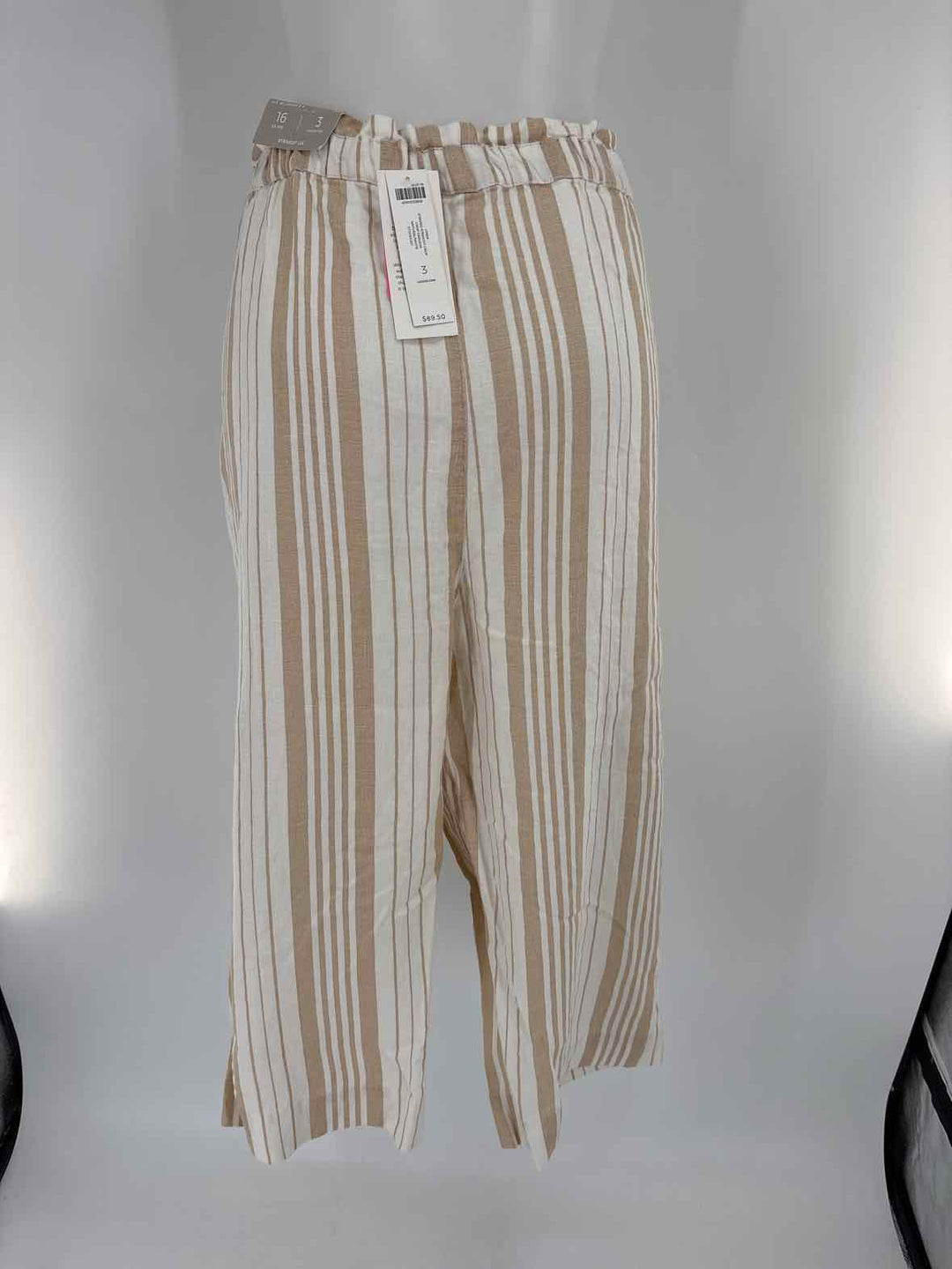 Size XL Chico's Tan Linen Pants