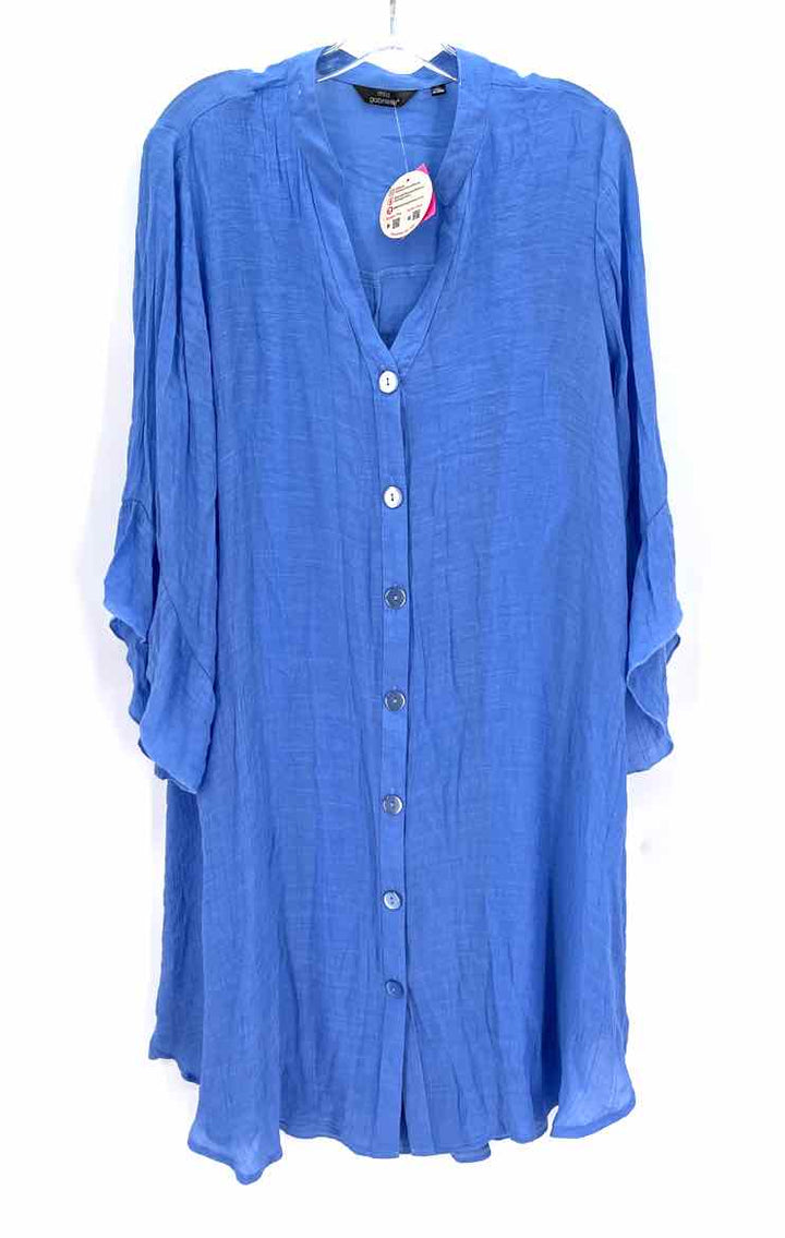 Size 1X Blue Dress
