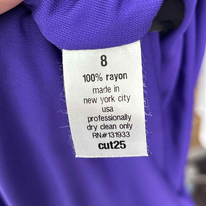 Size 8 SAKS FIFTH AVENUE Purple Dress