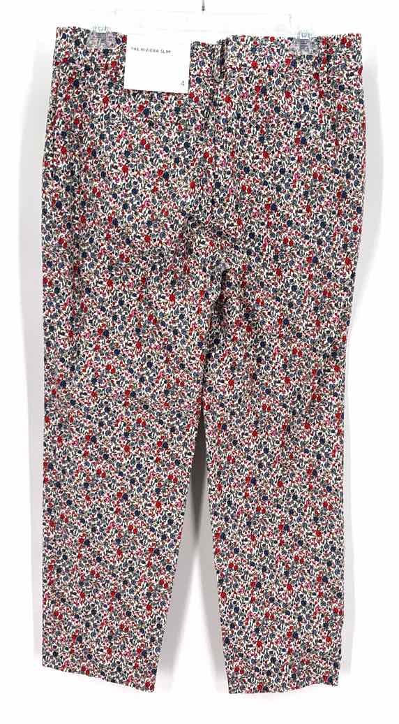 Size 4 Ann Taylor Multi-Color Pants