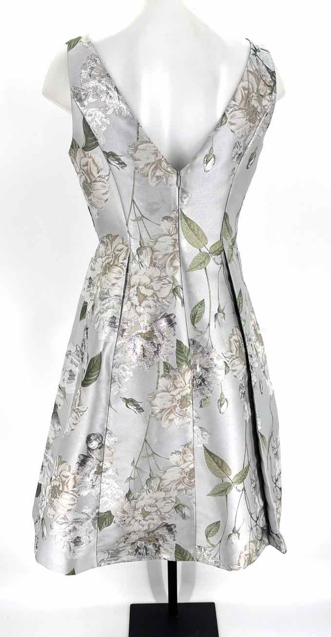 Size 6 Adrianna Papell Light Blue Dress