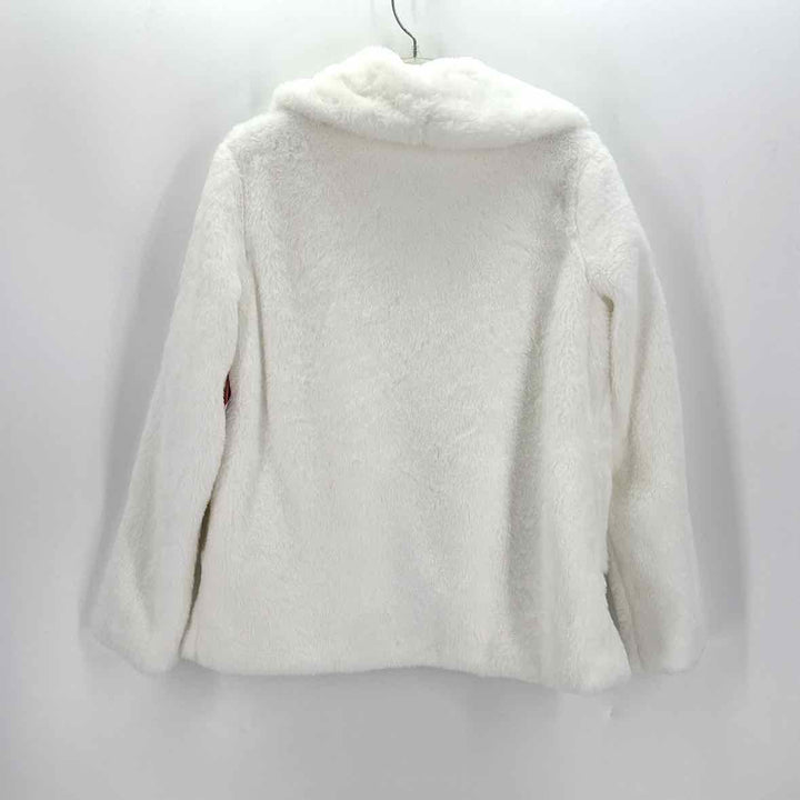 Size M White Faux Fur Coat