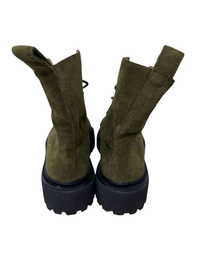 Shoe Size 7 MADEWELL Olive Suede Boots