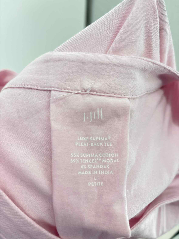 Size L J JILL Pink Shirt