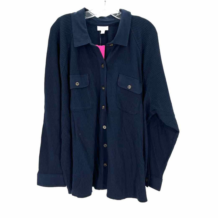 Size 3X J JILL Navy Shirt
